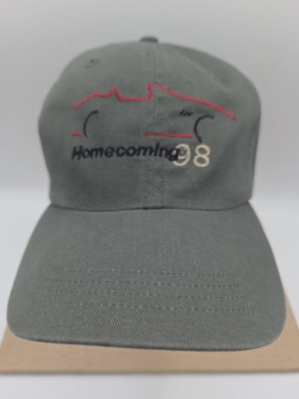 Gear For Sports Corvette Homecoming ’98 Strapback Hat Gray Vintage Embroidered